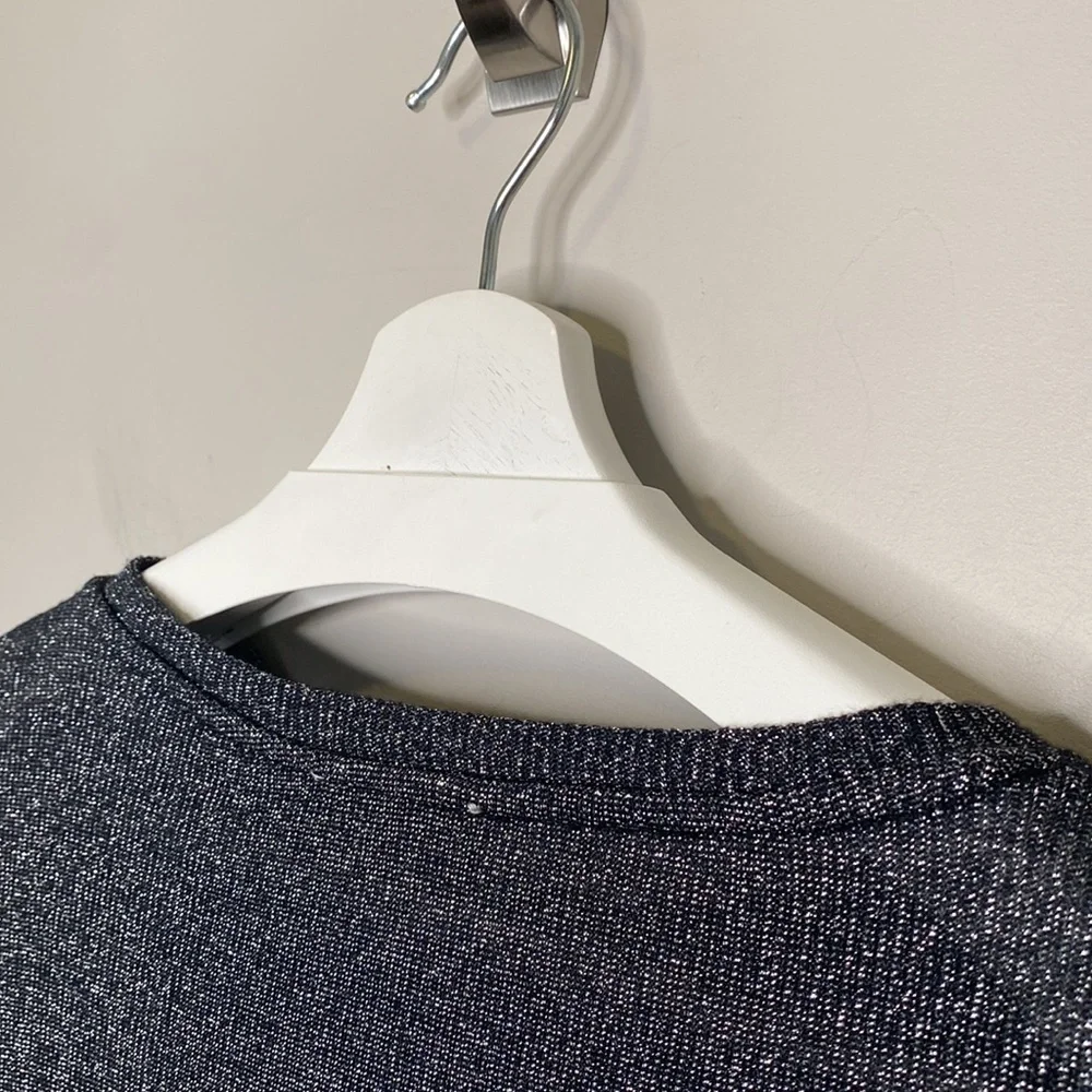 Zara Metallic Thread Ruffled Sweater - Picture 13 of 13